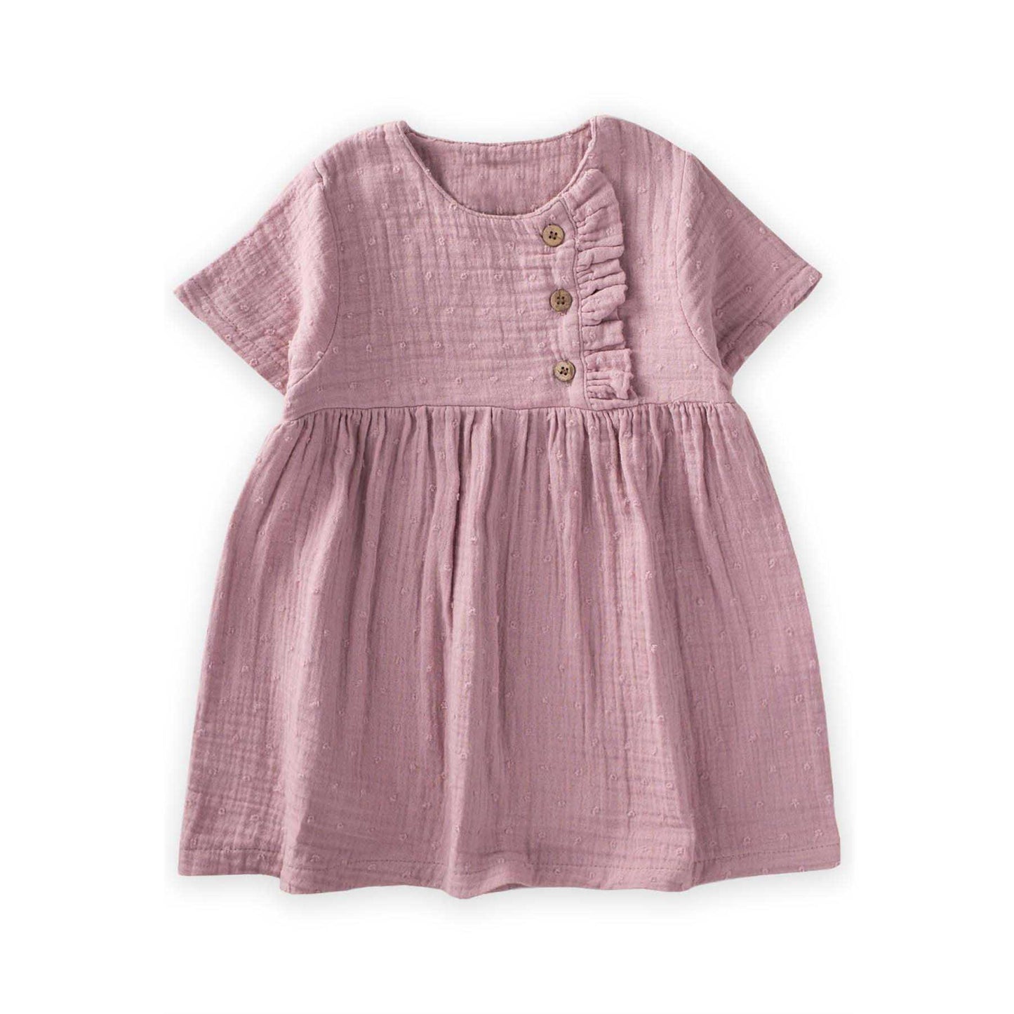 Lilac Muslin Dress
