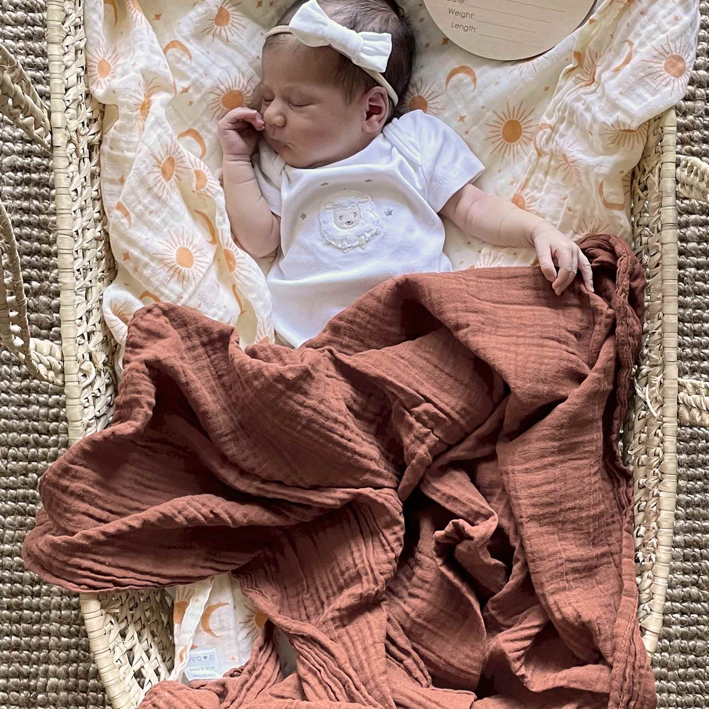 Cinnamon 2 Pieces Muslin Gift Box