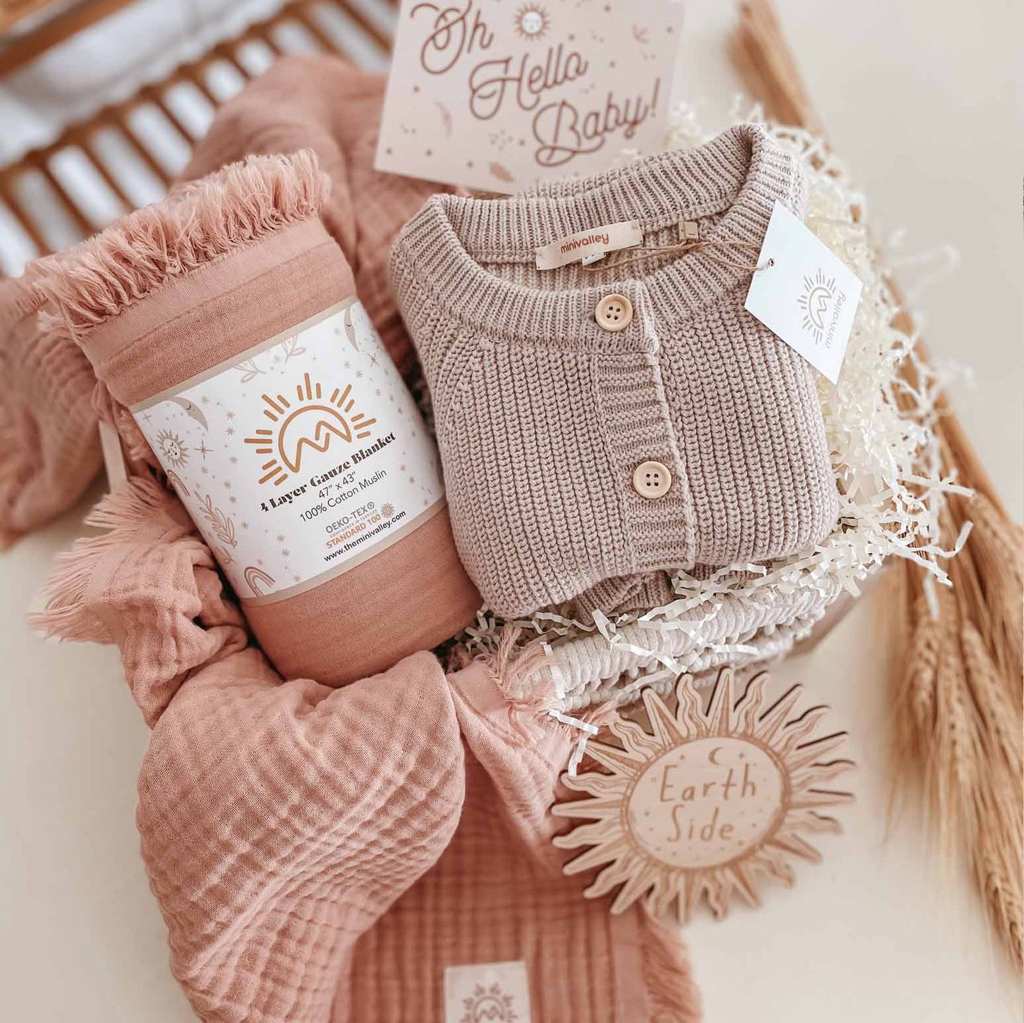Dusty Peach Blanket