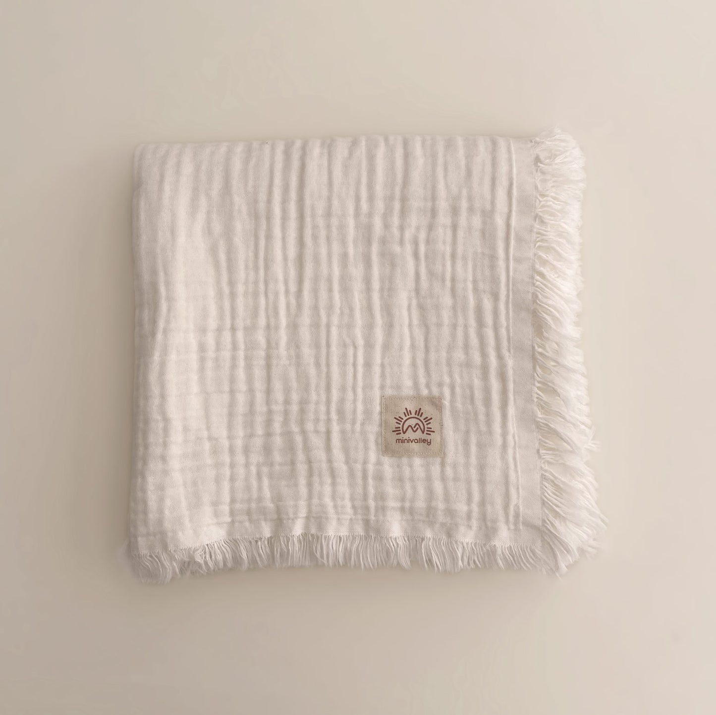 Ivory Double Gauze Blanket