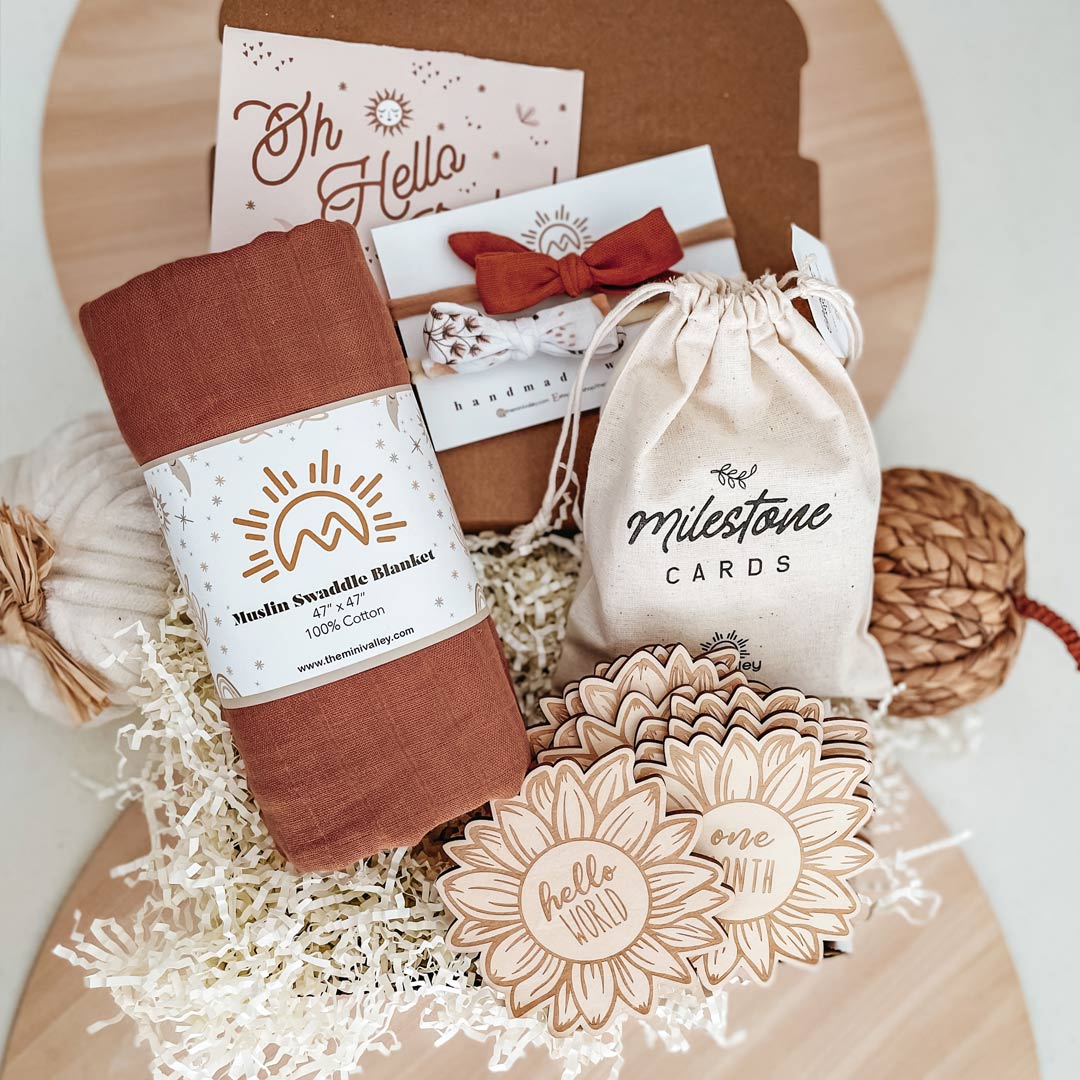 Cinnamon and Milestones Gift Box