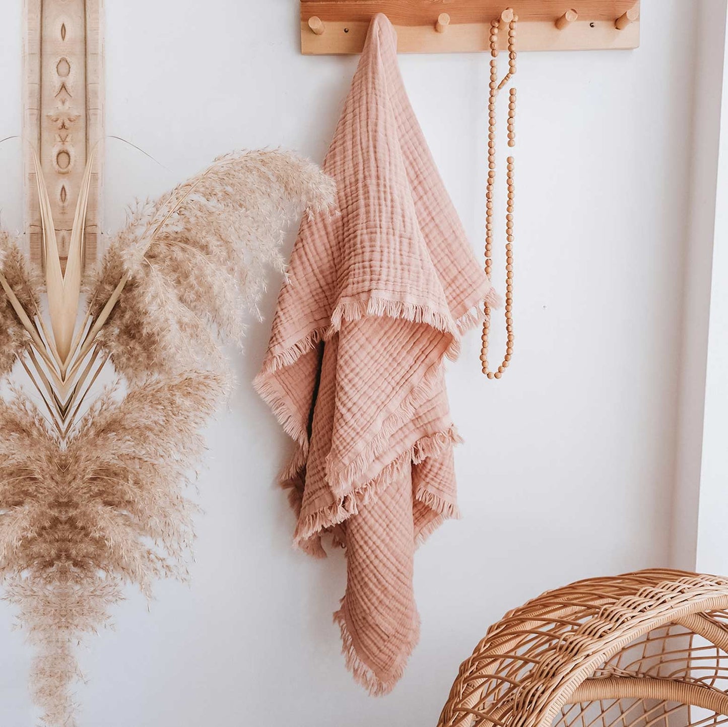 Dusty Peach Blanket