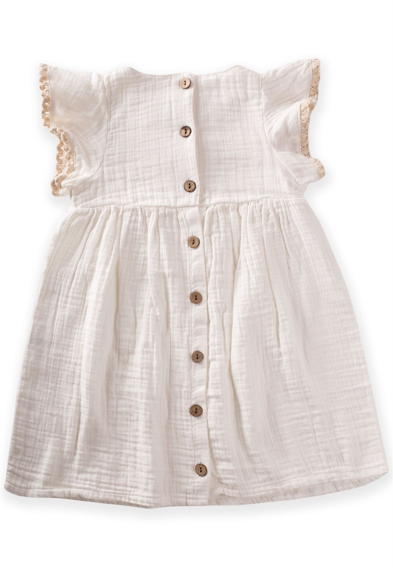 Blush Muslin Dress