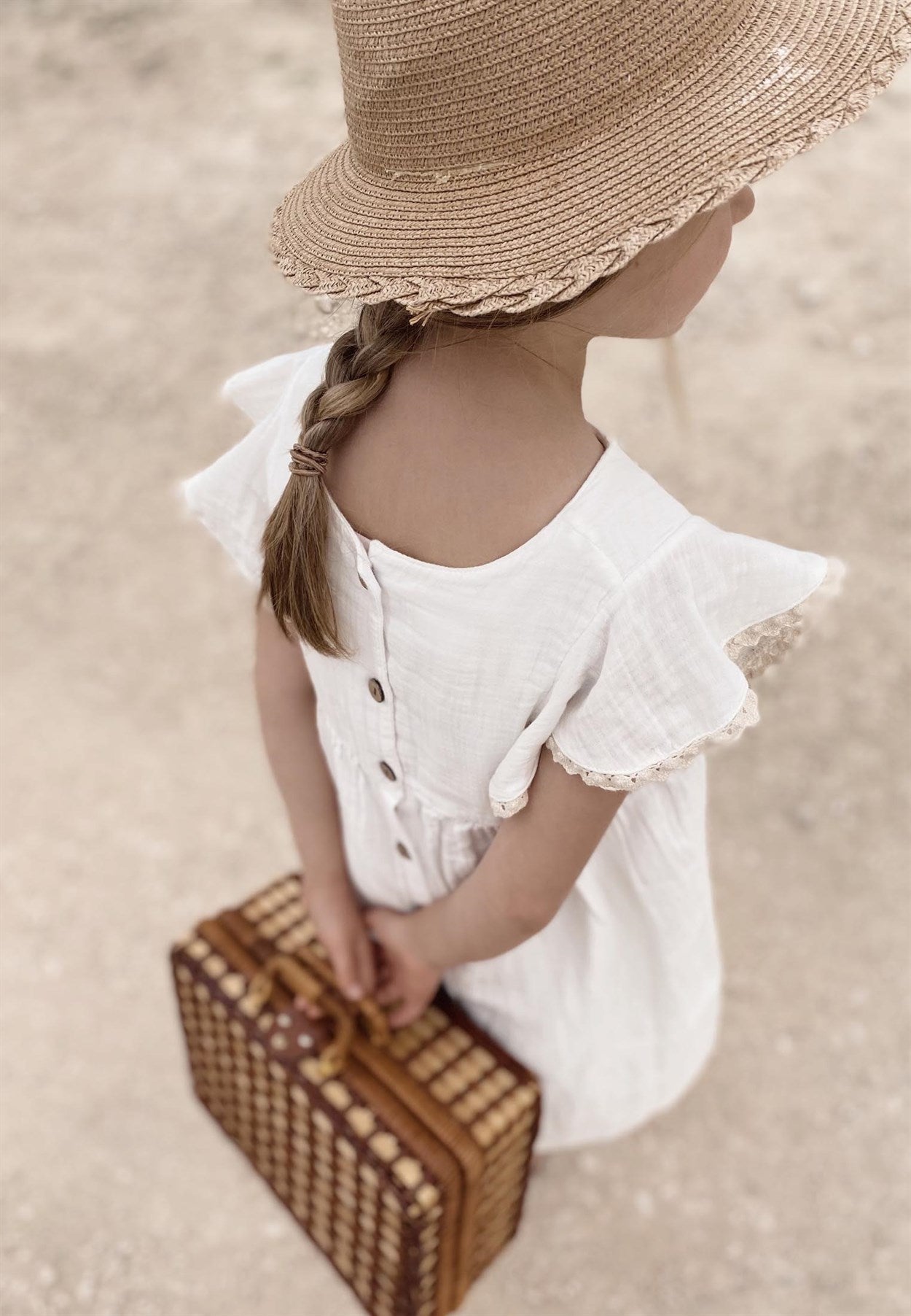 Blush Muslin Dress