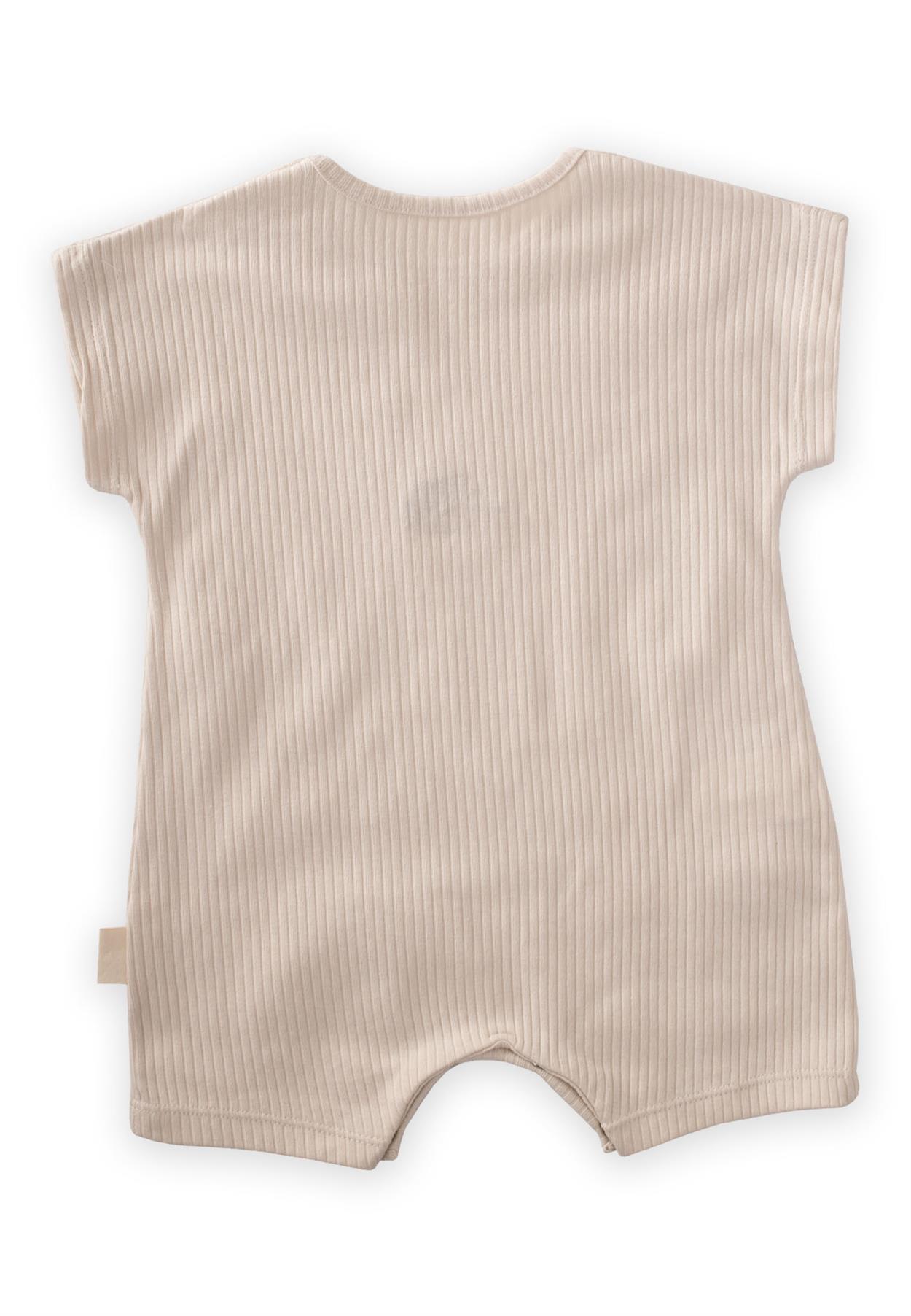 Rib-Knit Shortie Romper