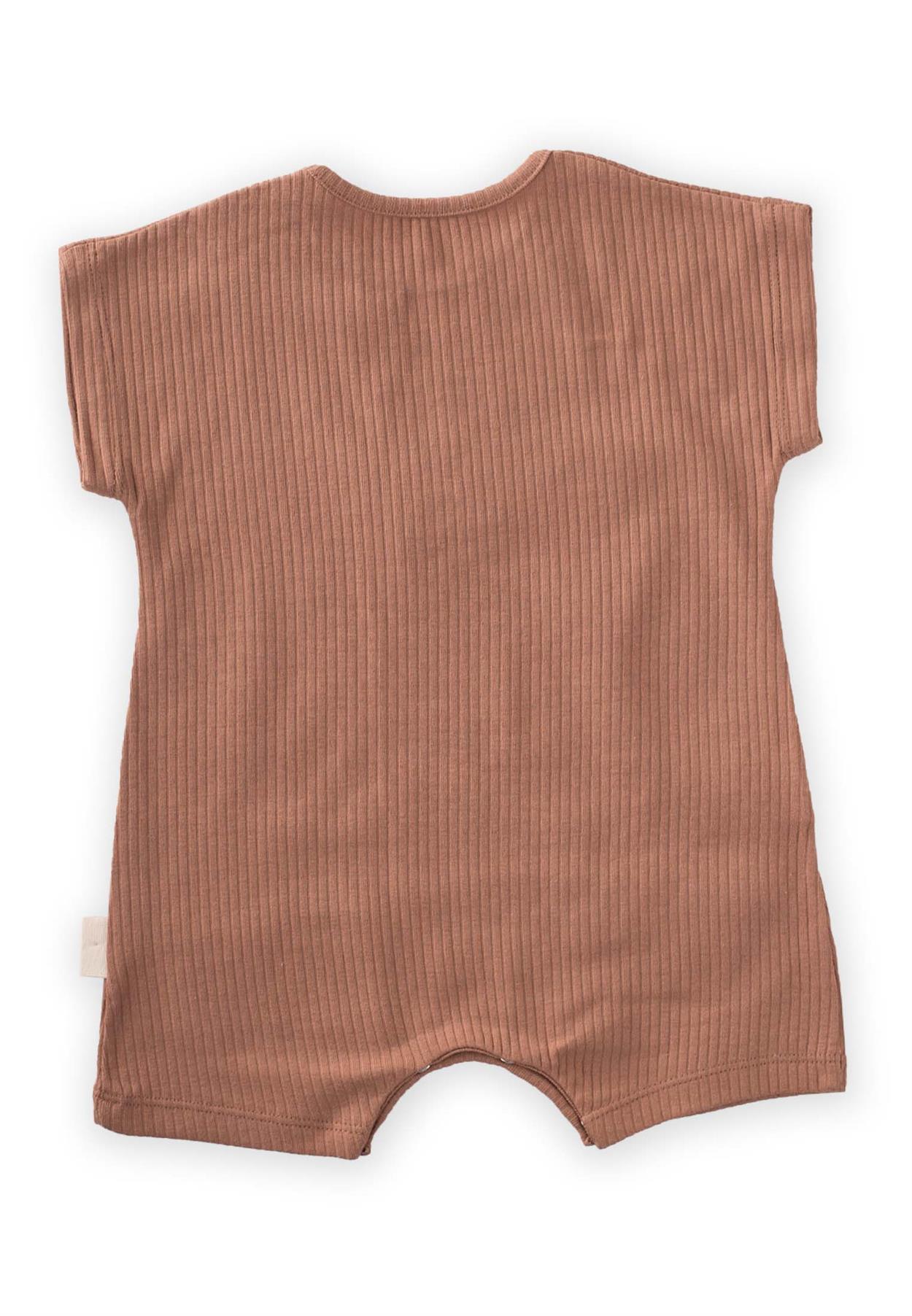 Rib-Knit Shortie Romper