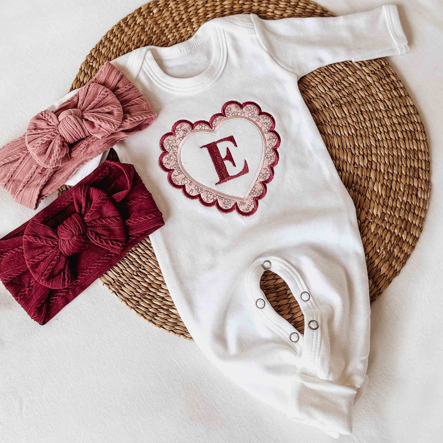 Personalized Valentines Romper