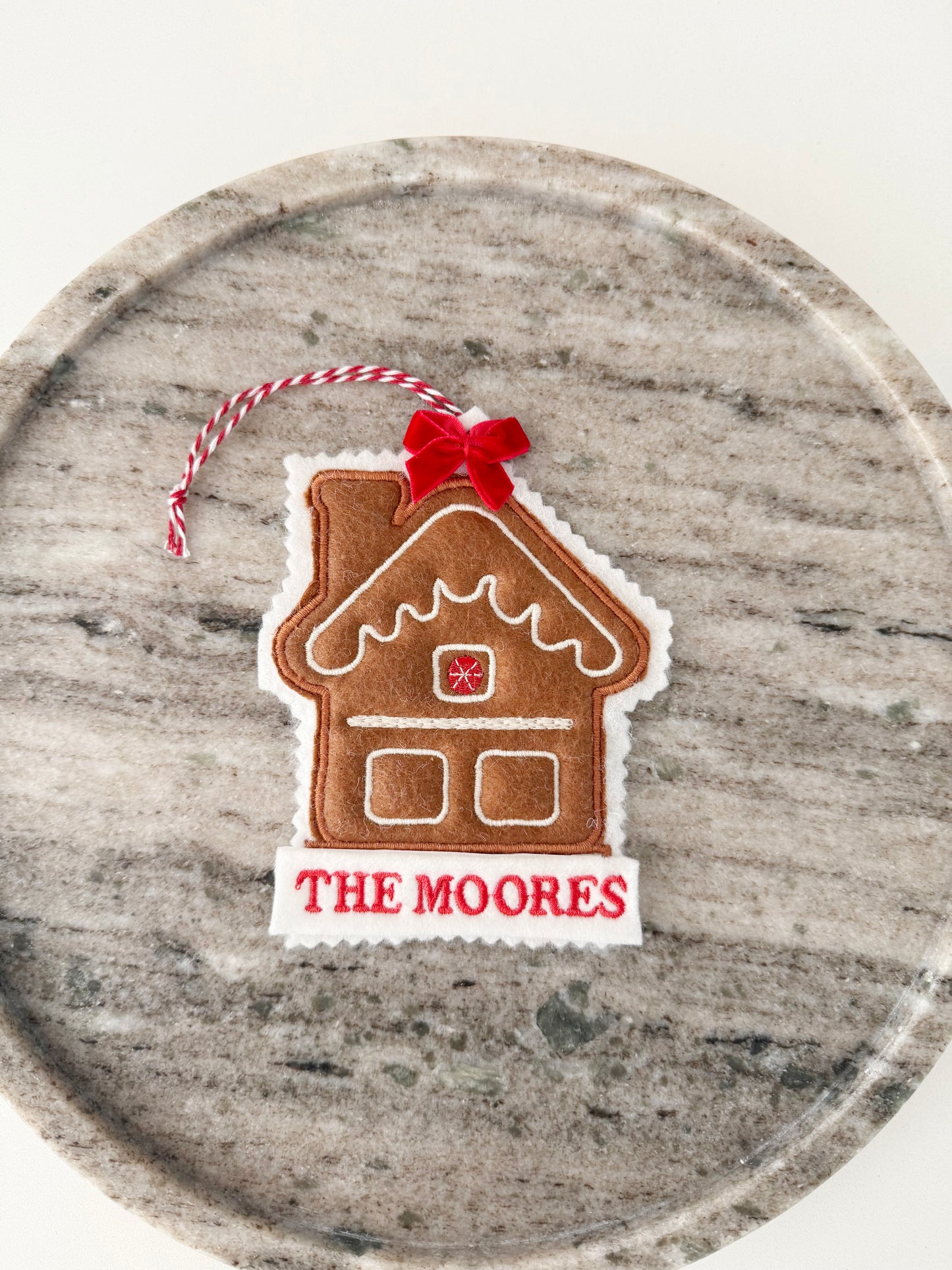 Personalized Gingerbread Ornaments
