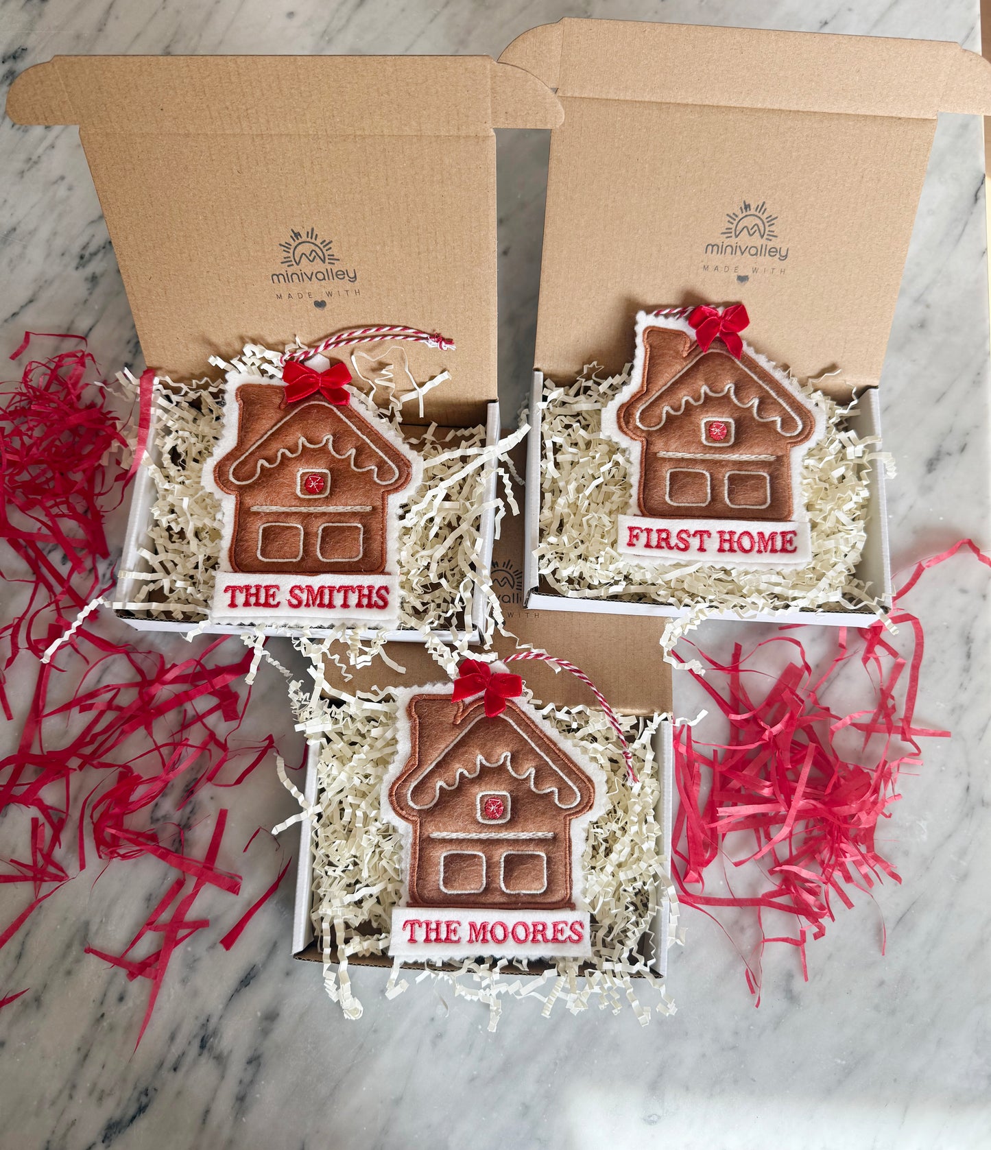 Personalized Gingerbread Ornaments