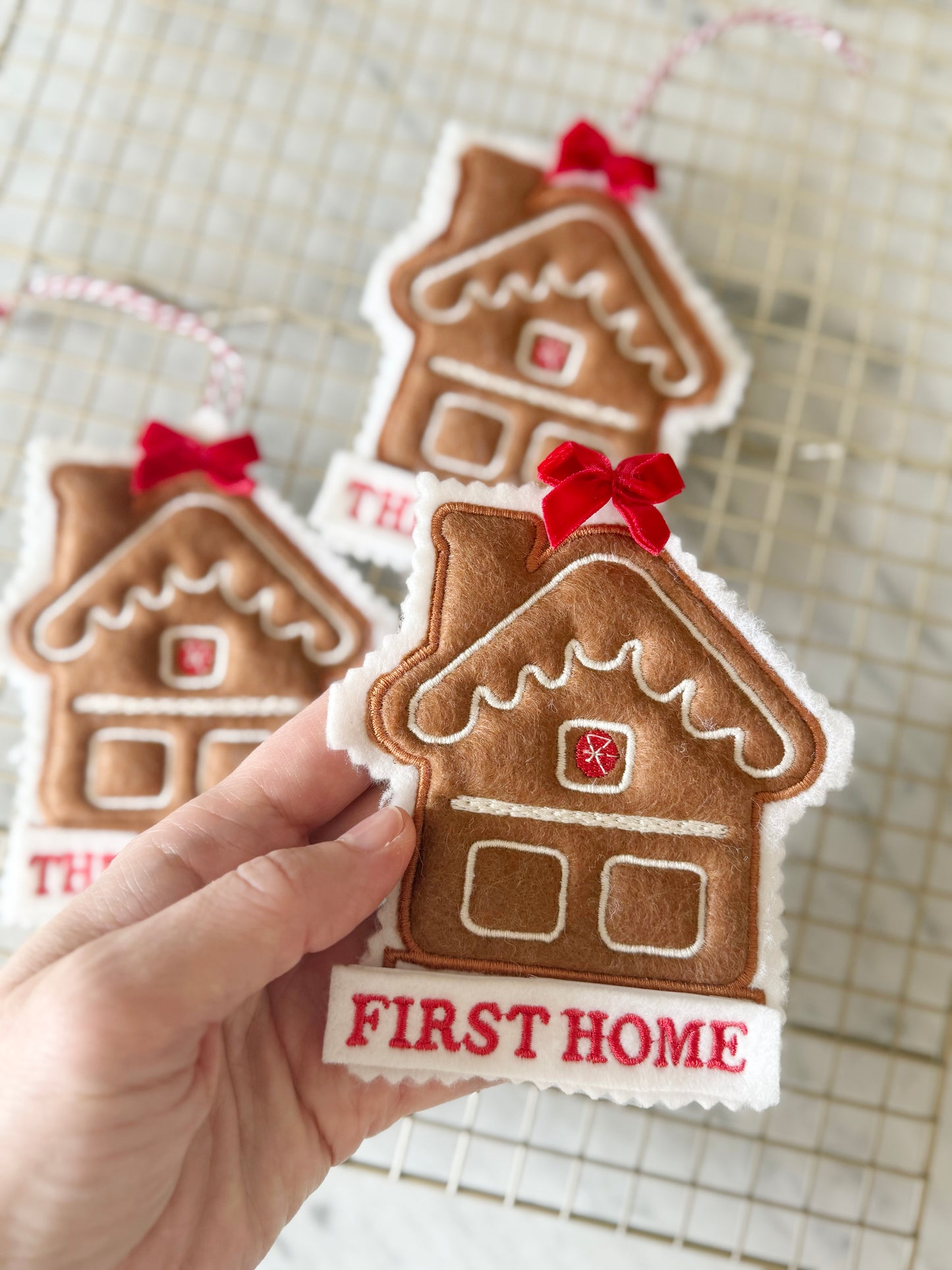Personalized Gingerbread Ornaments