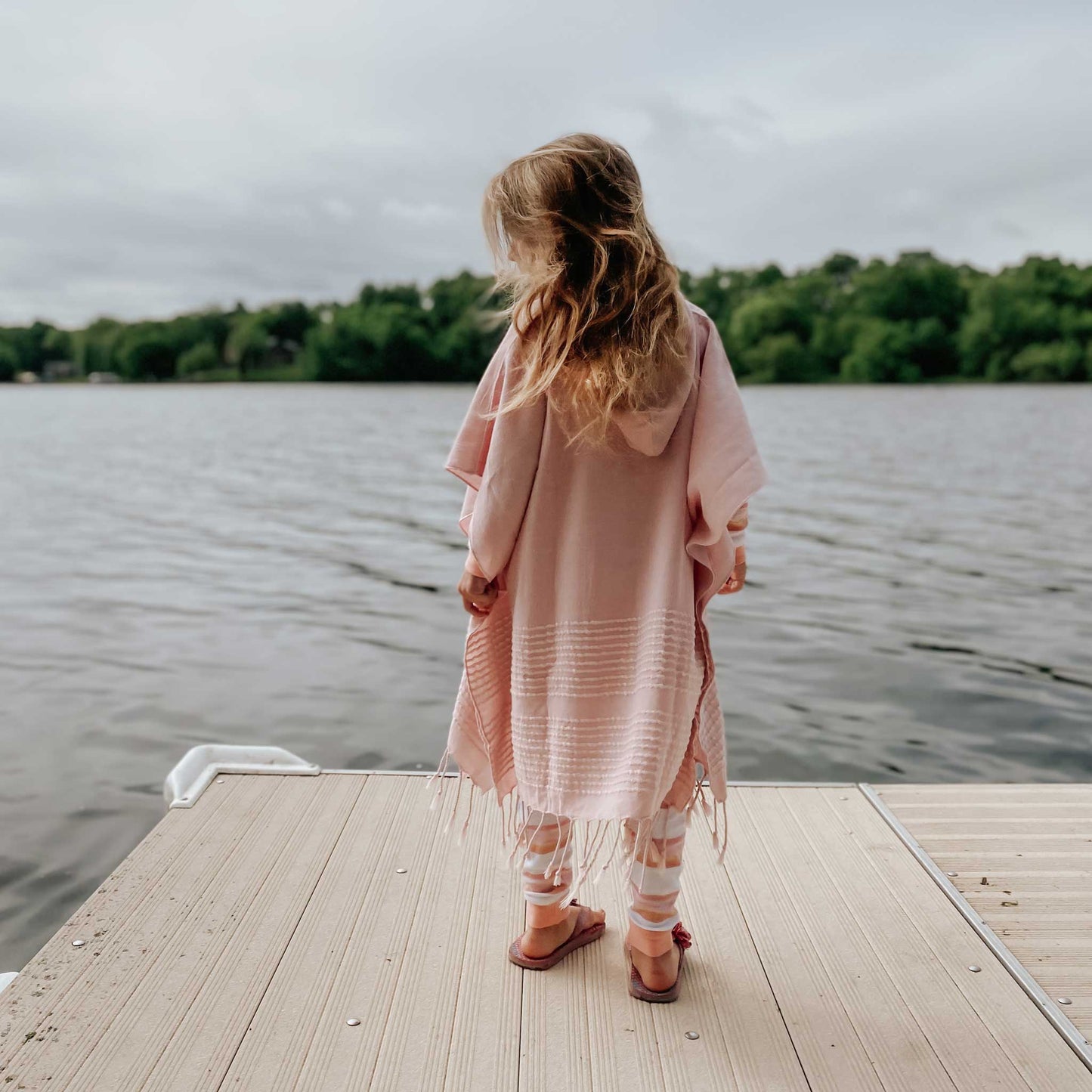 Pink Poncho