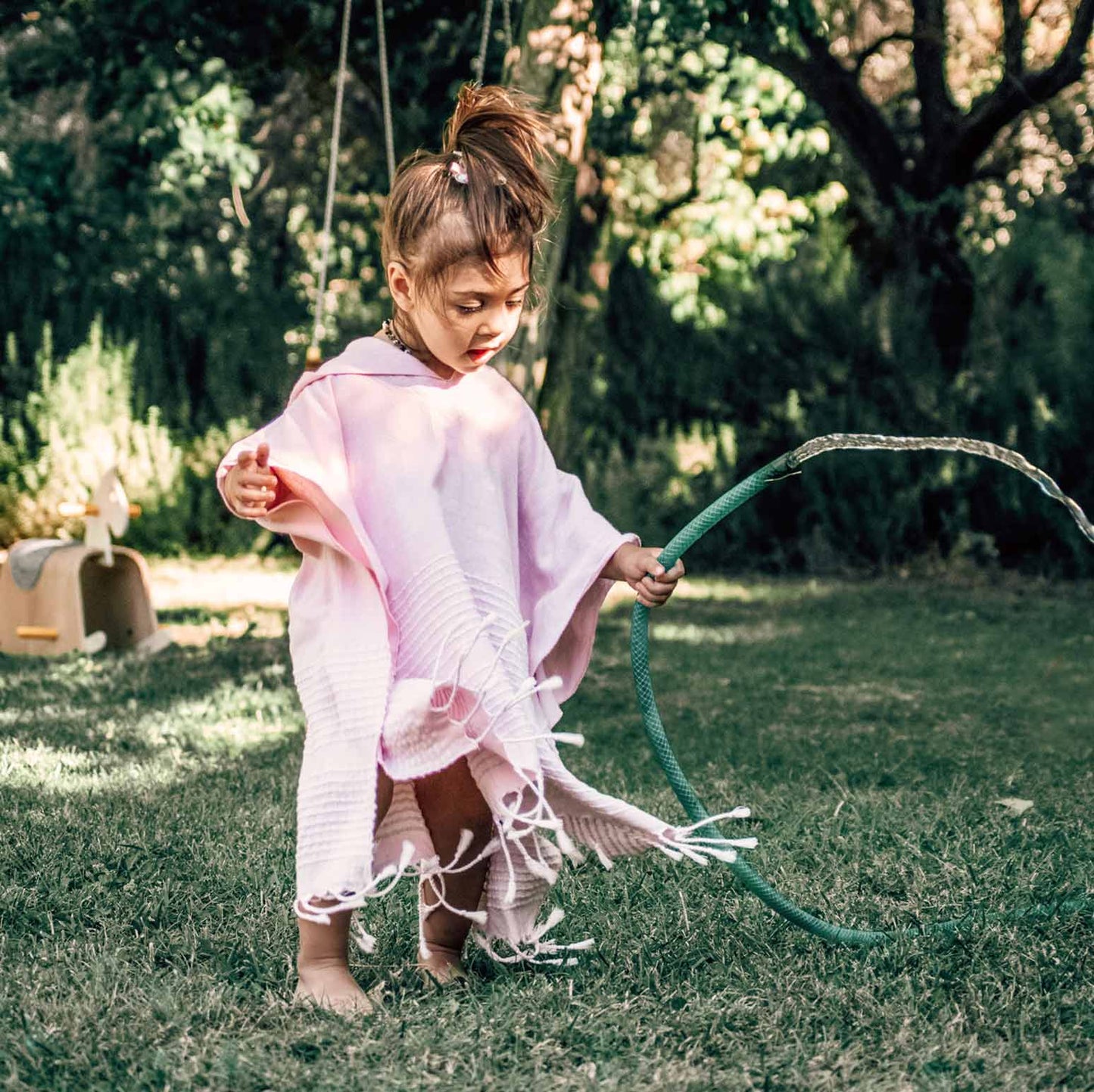 Pink Poncho