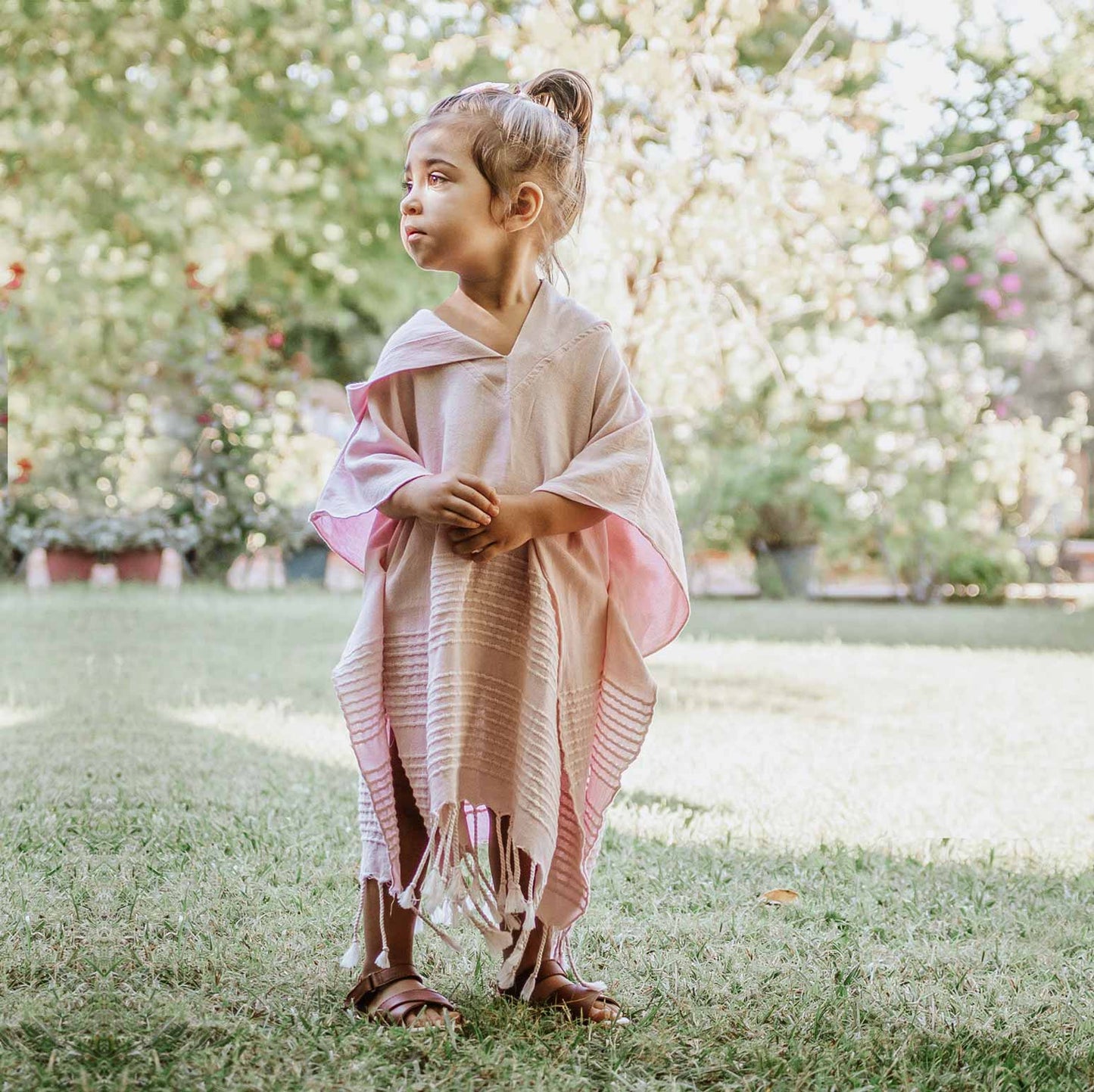 Pink Poncho