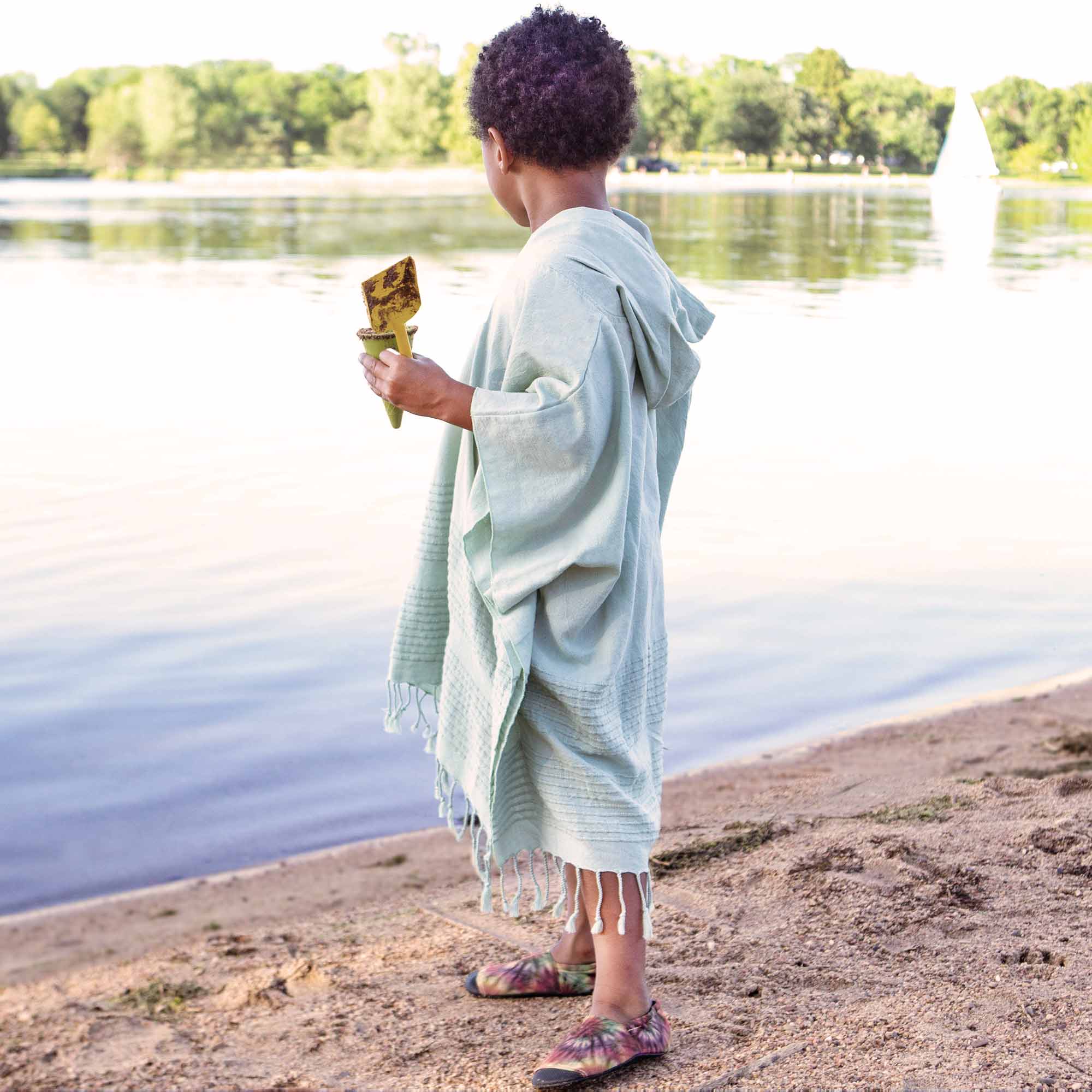 Turkish sales towel poncho