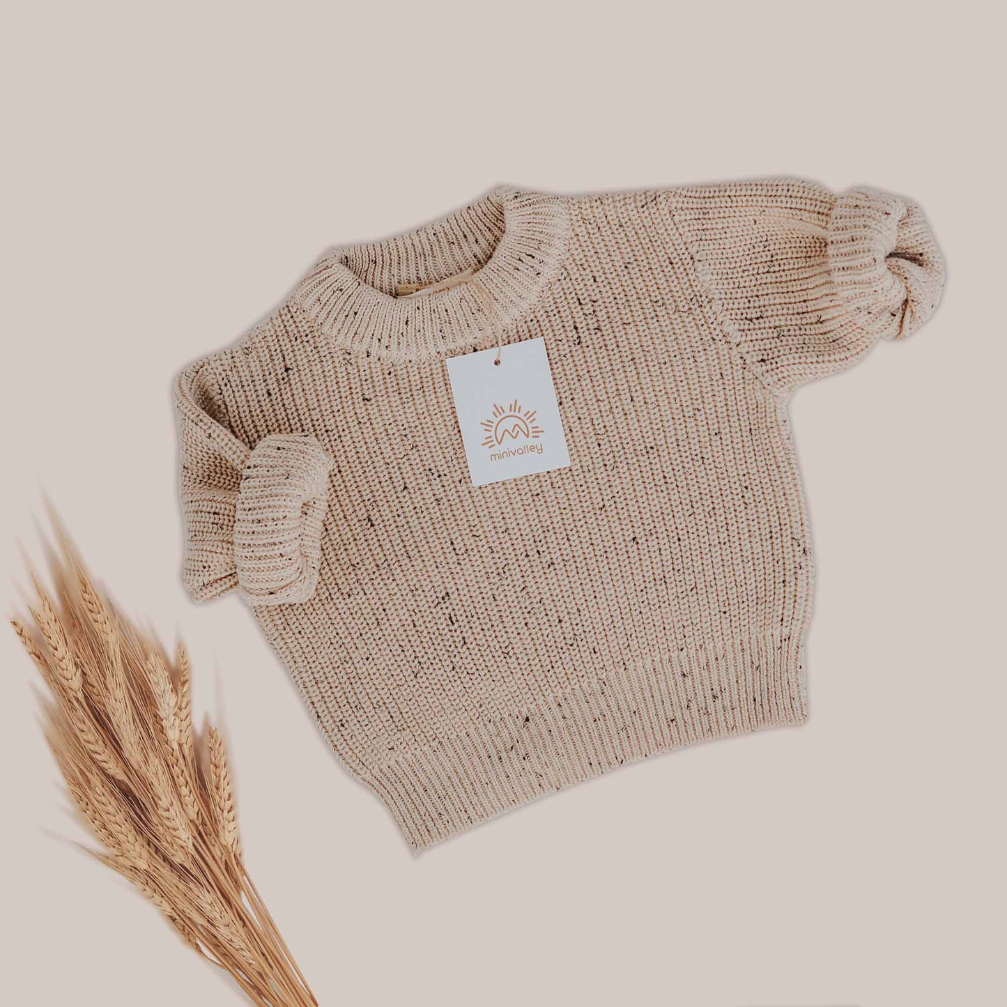 Chunky Sweater ‘Oat Fleck’